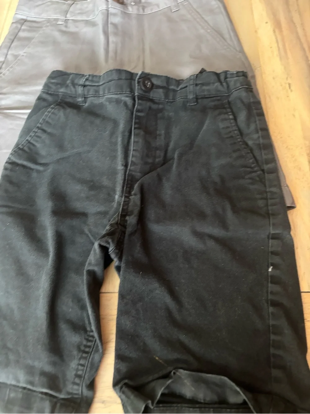 Old Navy Boys Gray and Black Shorts Pack